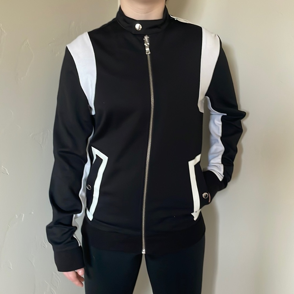 INC International Concepts black and white jacket, size XS